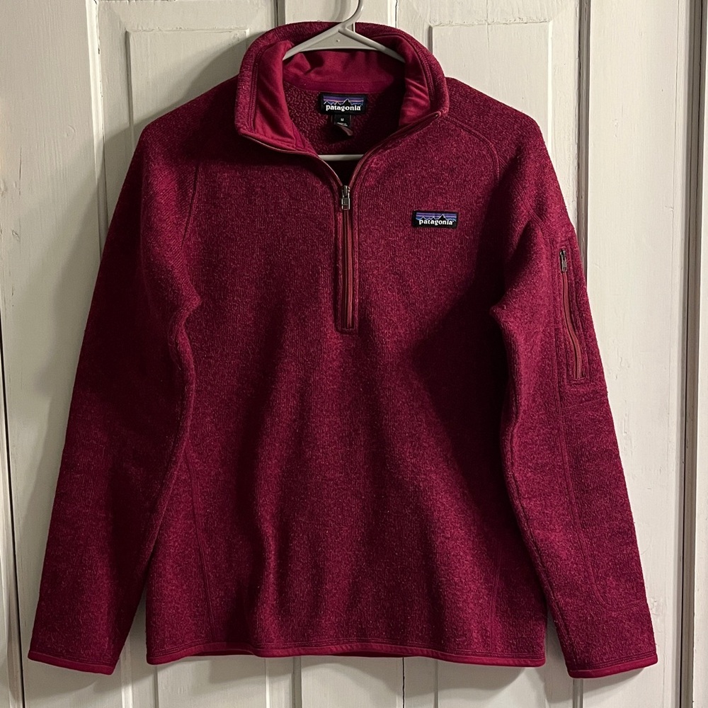 Patagonia Women’s Berry Quarter Zip Sweater